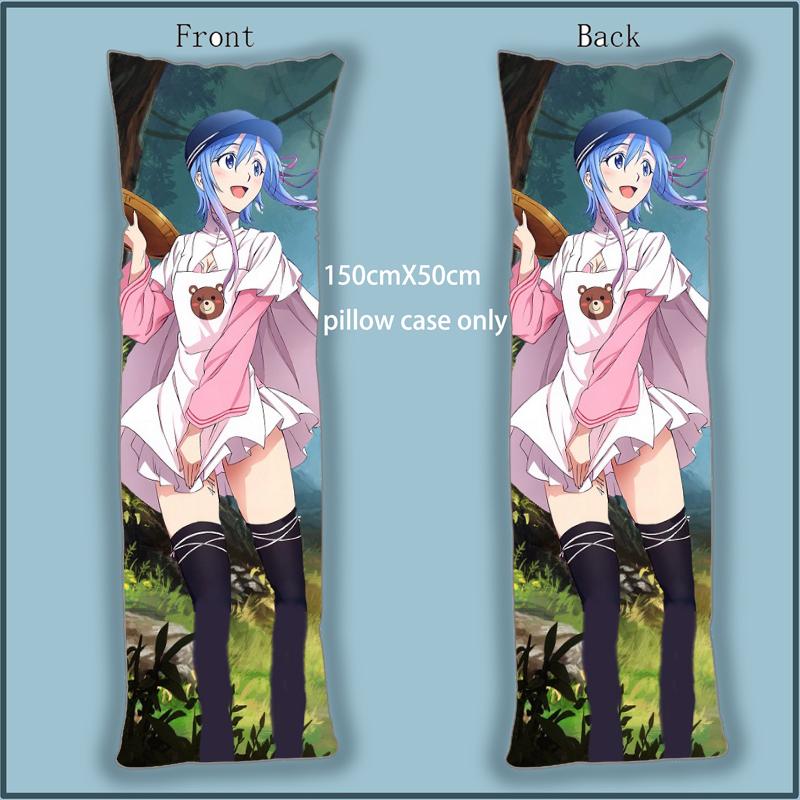 

Anime Dakimakura Body Pillow Case PLUNDERER Hina cute cover pillowcases 150x50cm Home Decoration Pillowcases Printed long, As pic