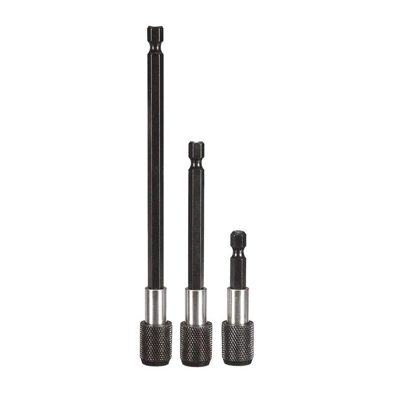 

1/4 inch Hex Quick Release Magnetic Screwdriver Bit Holder Extension Bar 60-150mm, 60Mm+100Mm+150Mm