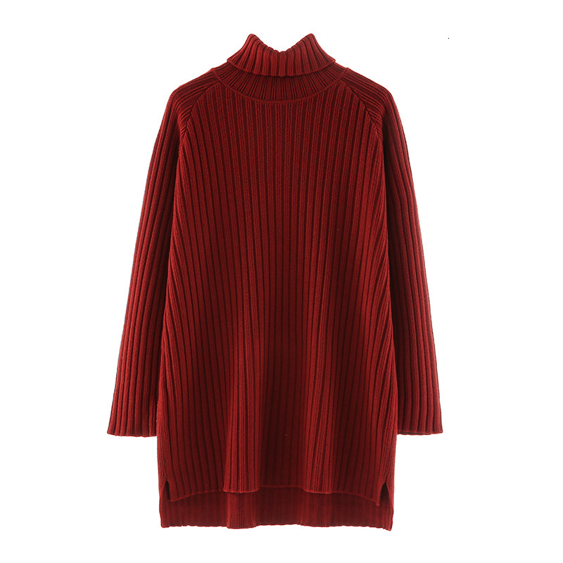 

2021 New Long Sleeve Sweater Thick Warm Autumn Winter Dress Chic Women Turtleneck Short Mini Knitted Pullover Dresses Hlu5, Gray