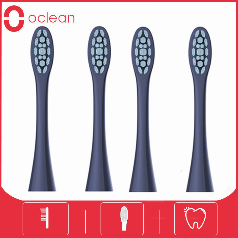 

Original 4PCS Oclean X / X Pro/ Z1/ SE / One Replacement Brush Heads for Oclean Sonic Toothbrush Deep Cleaning Tooth Brush Heads 201114