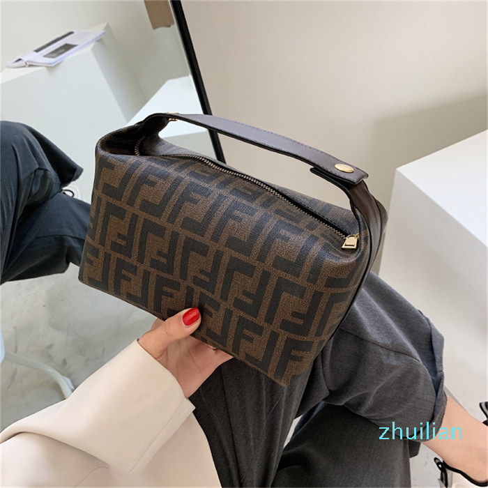 

85% online store Cosmetic bag women's small ins style travel portable large capacity cosmetic storage new Sales 59 53, Brown