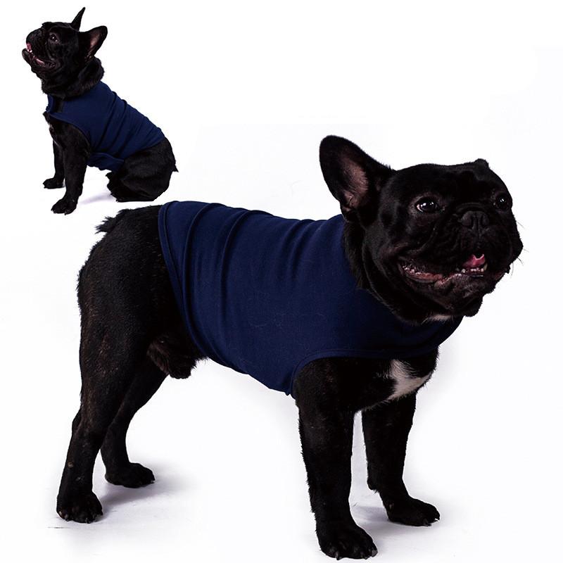 

Pet Emotional Appeasing Clothes Dog Anxiety Calming Jacket Dogs Body Protection Heathy Care Puppy Pet Clothing, Gray