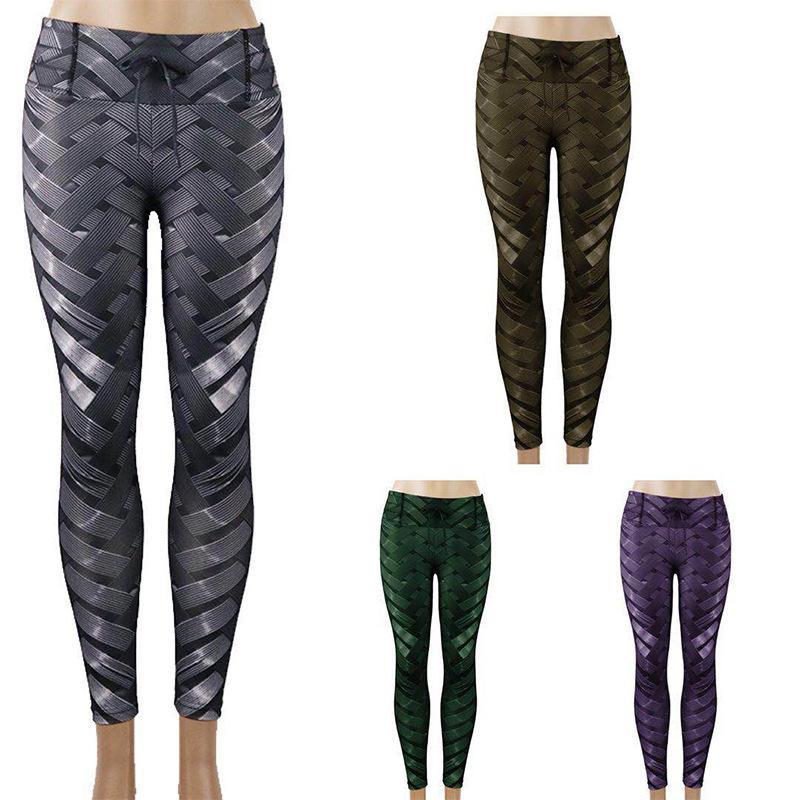 

Sports Leggings Women Pants Workout Tights High Waist Active Wear Running Pants Yoga Leggings For Women, Hip Lift Yoga, Black