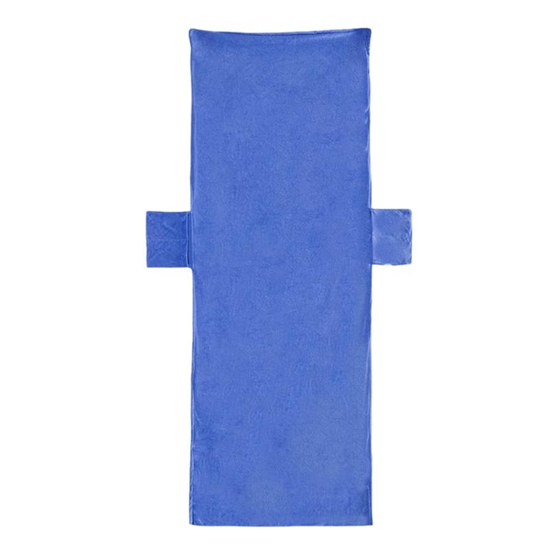 

Microfiber Fiber Sunbath Lounger Bed Lounger Mate Chair Beach Towel Holiday Leisure Garden Beach Towels Serviette (Blue