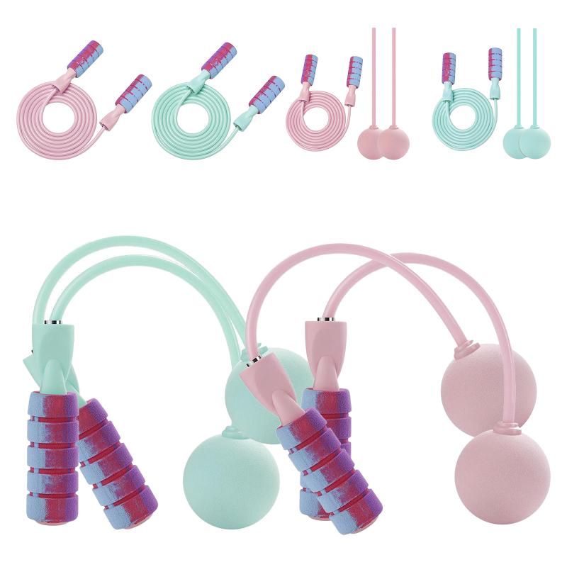 

Weighted Jump Rope Cordless Skipping Ropes Exercise Skip Rope Women Men Kids