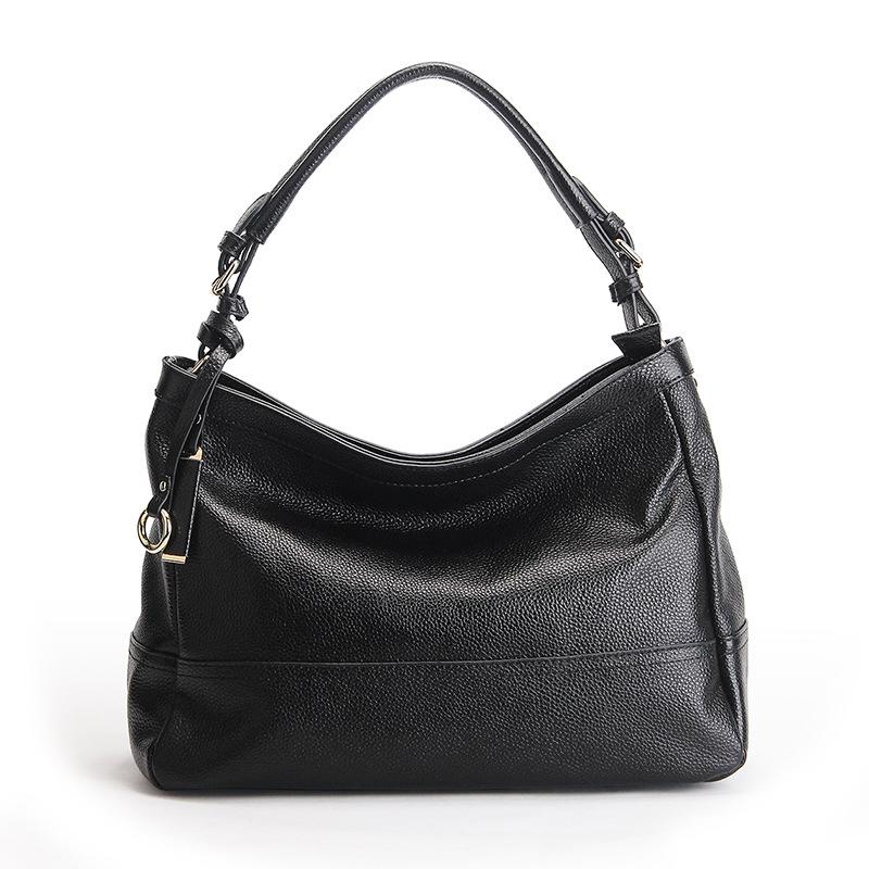 

2021 new high-quality shoulder bag fashion lychee diagonal bag simple wild lady handbag large capacity female handbag, Blue