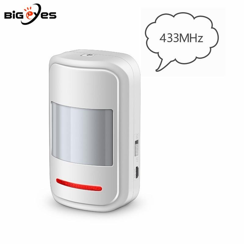 

Wireless PIR Motion Sensor Wireless PIR Motion Detector 433MHz Infrared Movement Sensor Human Detector