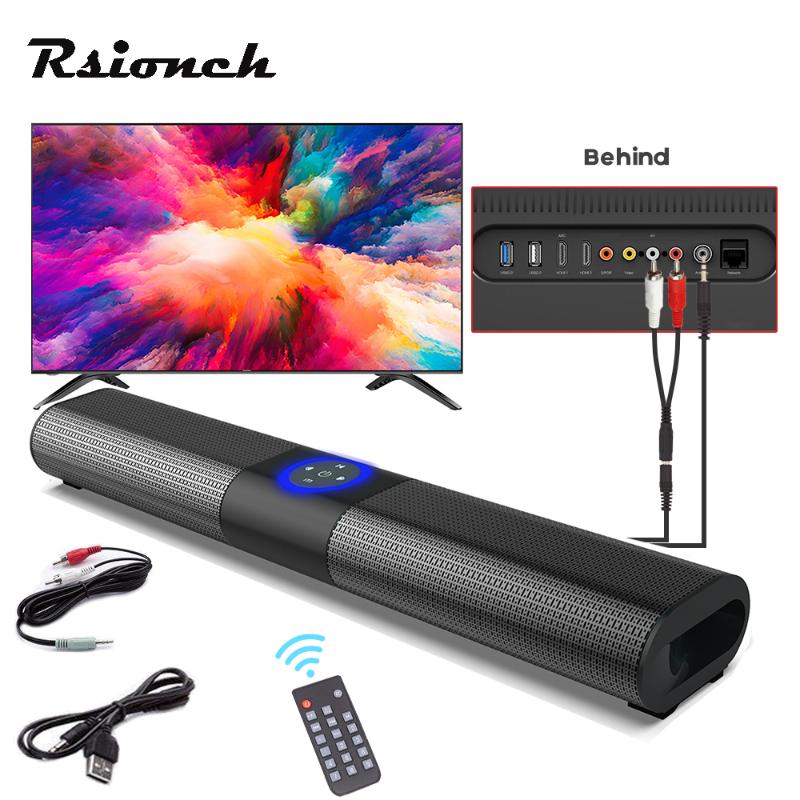 

Portable Home Theater Soundbar Speakers TV Echo Wall Sound System Bluetooth Speaker Led Lantern Music Player Support RCA AUX USB