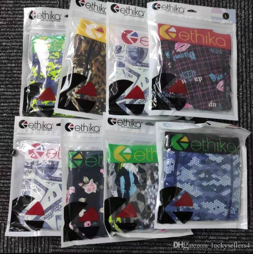 

In Stocks Color Random Luxury Mens Design Underwear Boxer Shorts Mens Hot Male Underwear Men Boxer Underpants Comfortable Breathable Boxer54, Random colors
