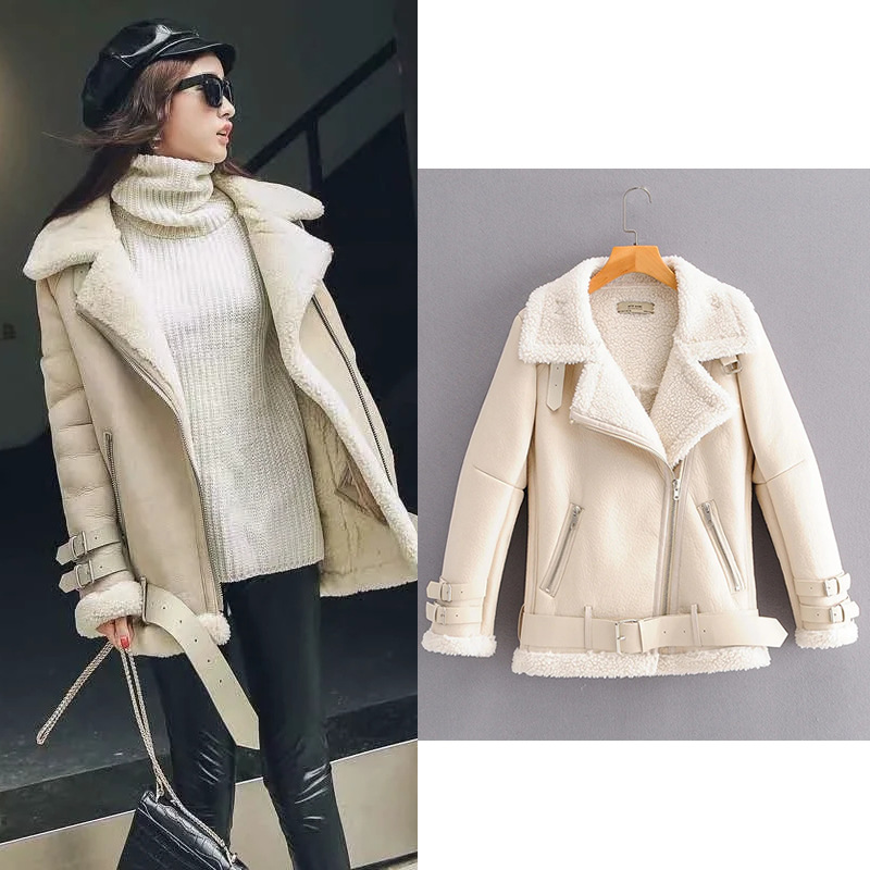 Women's Leather Real pu Winter waterproof designer Down Jacket celebrity ladies coats