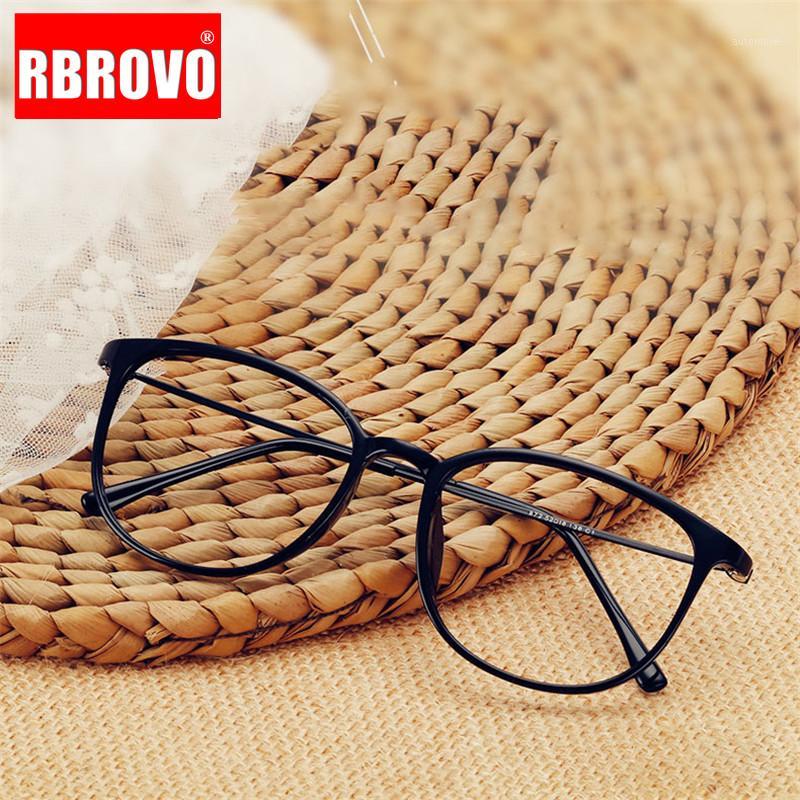 

RBROVO Luxury Glasses Frame for Women Vintage Glasses Women Brand Designer Eyeglasses Metal Lentes De Lectura Hombre1