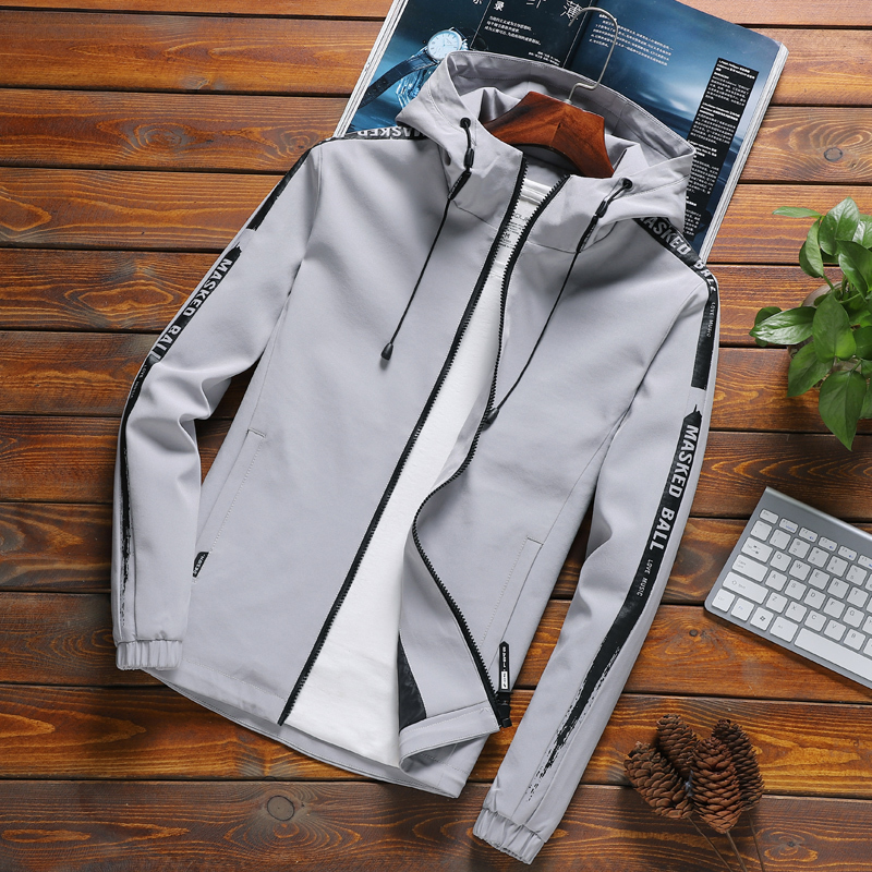 

2021 Korean Men's Autumn Jacket Correspondence Solid Goal From New Slim Fit Young Men Jaquette Mode Suite M-4xl WMEA, Games