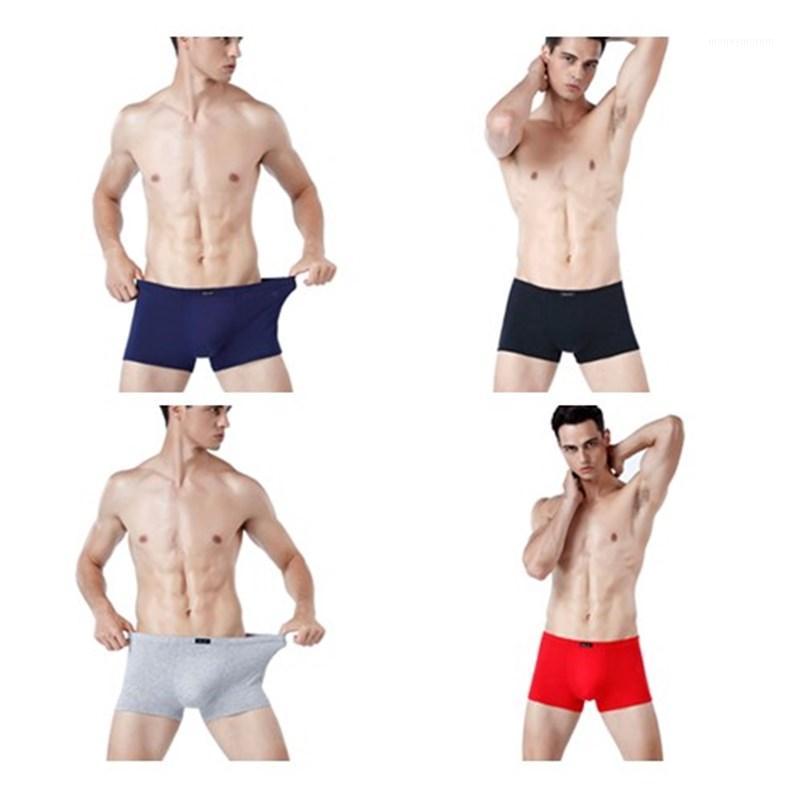 

Men's physiological breathable stretch cotton pure multicolor boxer shorts male Japanese young middle-aged sexy men's underwear1, Black