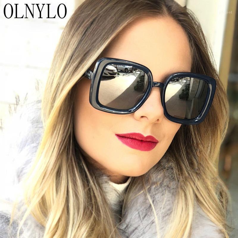 

Sunglasses Oversize PC Frame Black Classic Fashion Brand Design Outdoor Driving Men Women Sun Glasses Oculos De Los UV4001