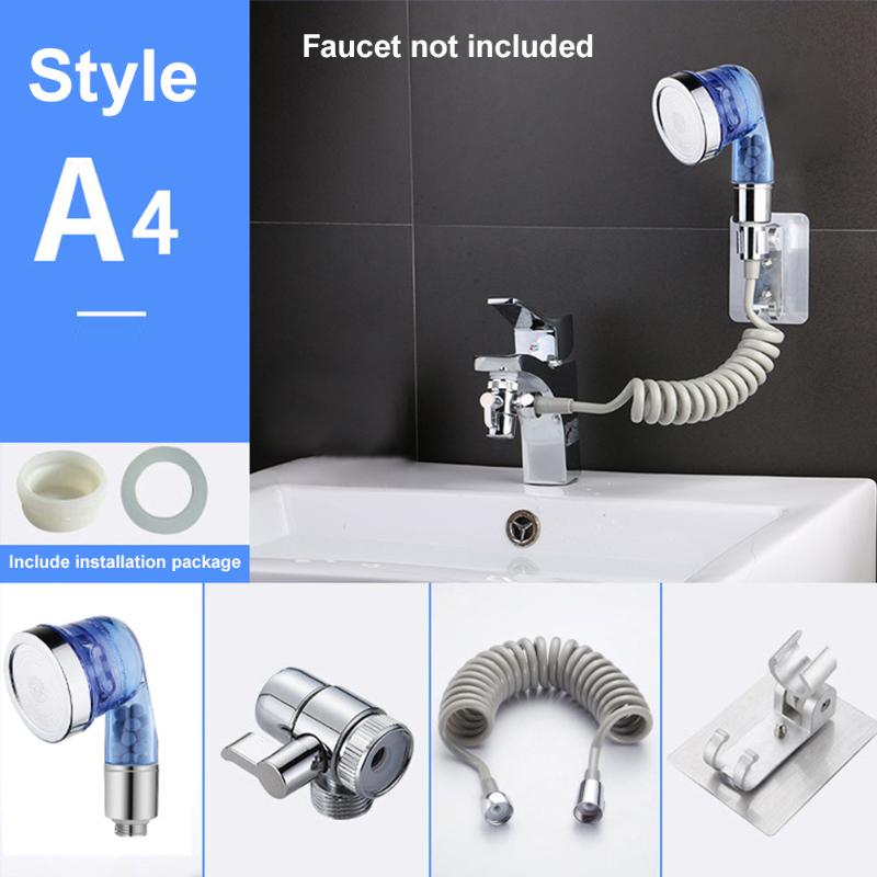 

Hair Washing Extending Bathroom Sink Hand Held Spray Faucet Set Multifunctional Kitchen Bath Tub Mixer Spout Water Saving Basin