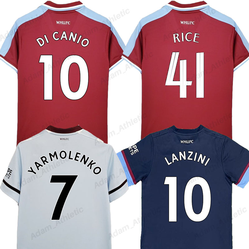 

WHU DI CANIO RICE soccer jerseys Home men kids kit 2021/22 West Iron BENRAHMA YARMOLENKO LANZINI football jersey SOUCEK FORNALS ANTONIO VLAS, Black;yellow