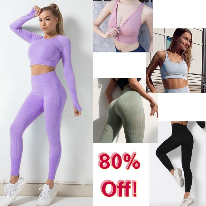 

High Quality yoga clothes are sold at the lowest price! Only one piece per style DO NOT miss Yoga set/leggings/sport bra/Shorts, S sport bra