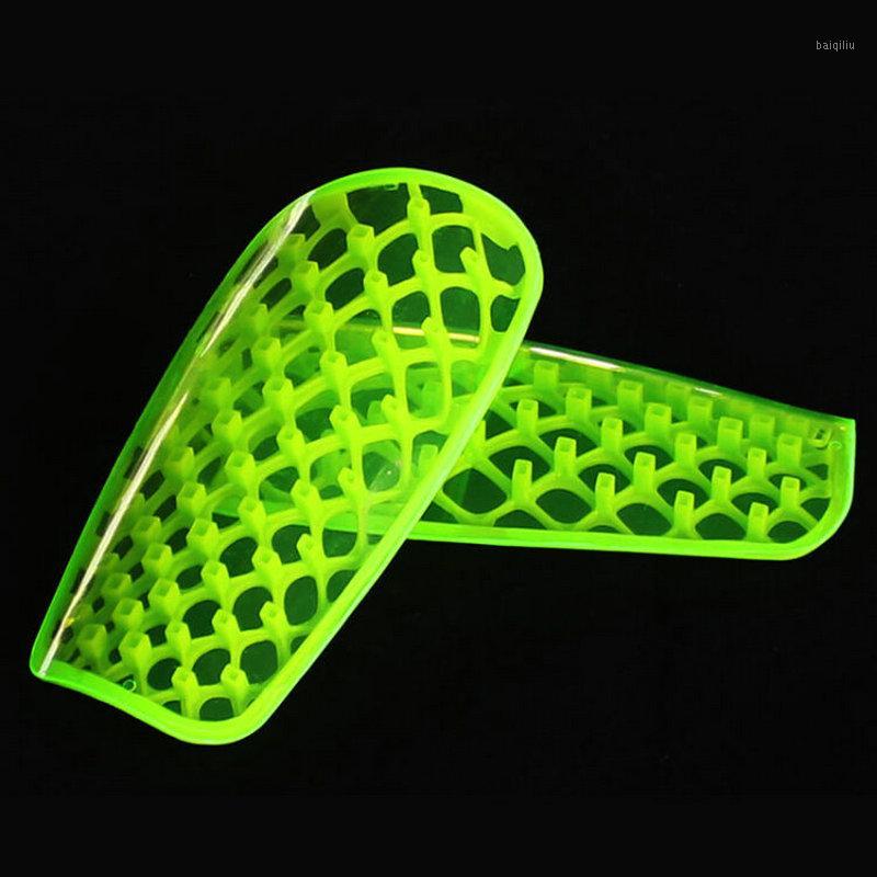 

Transparent Cross Silicone Professional Football Soccer Shin Guard Training Leg Calf Protector Sports Skating Shin Brace1, Yellow