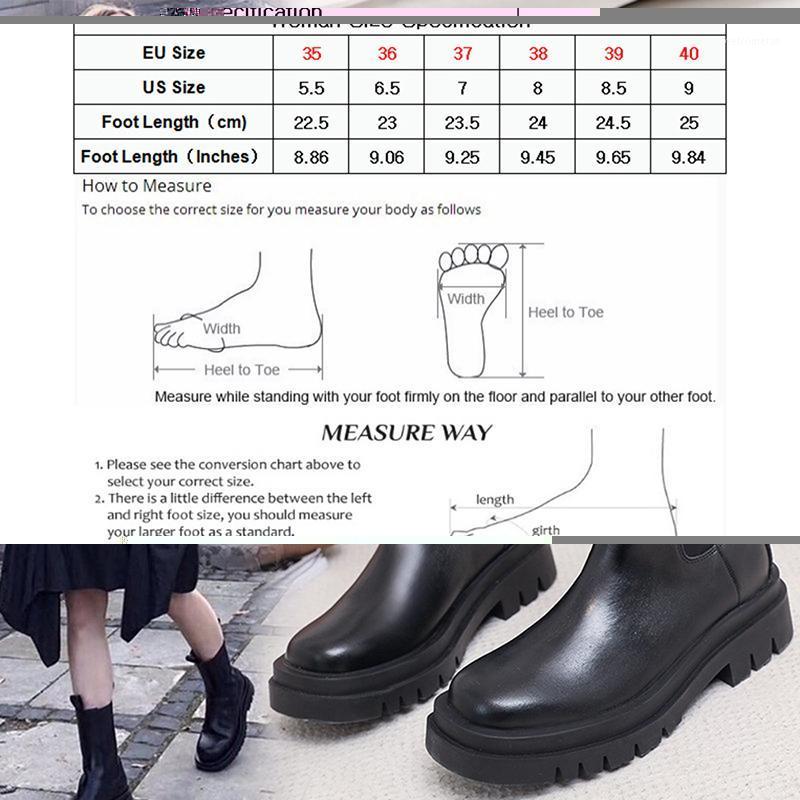 

Women Autumn Boots Plus Szie Black 2021 New Fashion Slip On Low Heel Round Toe Female Casual Boots1