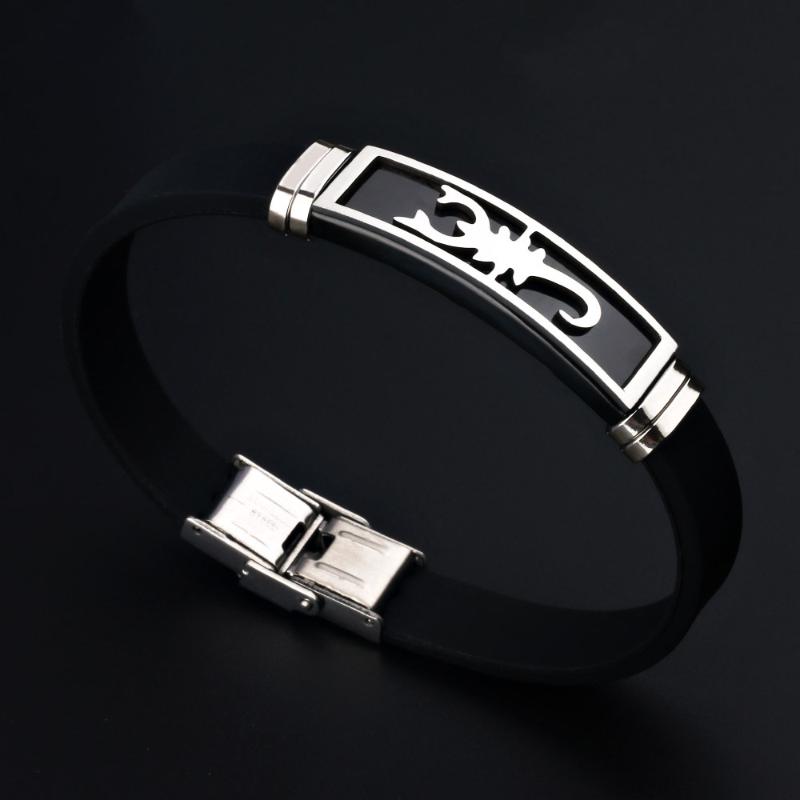 

2021 Luxury Anime Stainless Steel Silicagel Charm Women Bracelets Braided Rope Men Bracelet Custom With Jewelry Gift Wholesale