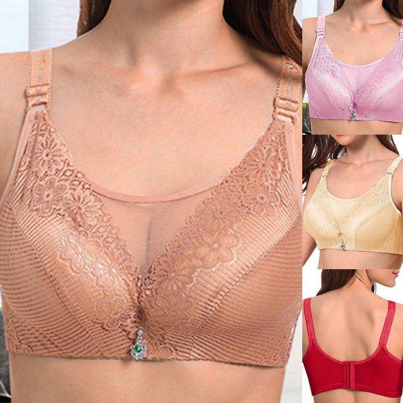 

Vertvie Women Underwire Bra Sexy Lace Small Breast Push Up Bras Comfortable Underwear Sexy Adjustable Gather Large Size 80C-95D1, Light purple