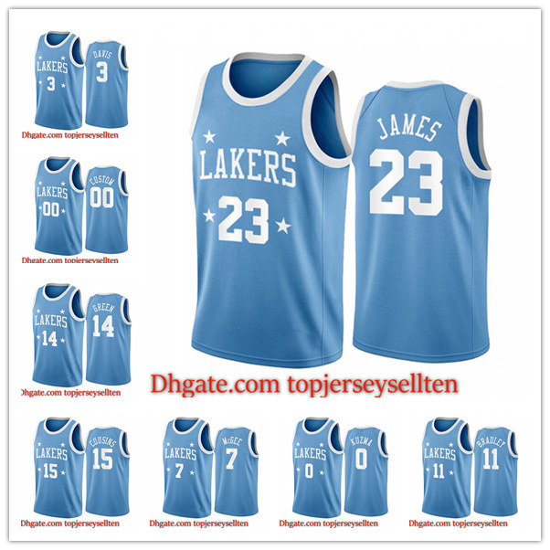 

Los Angeles Lakers Anthony Davis LeBron James MEN Blue Minneapolis All-Star Classic basketball Jersey, Black