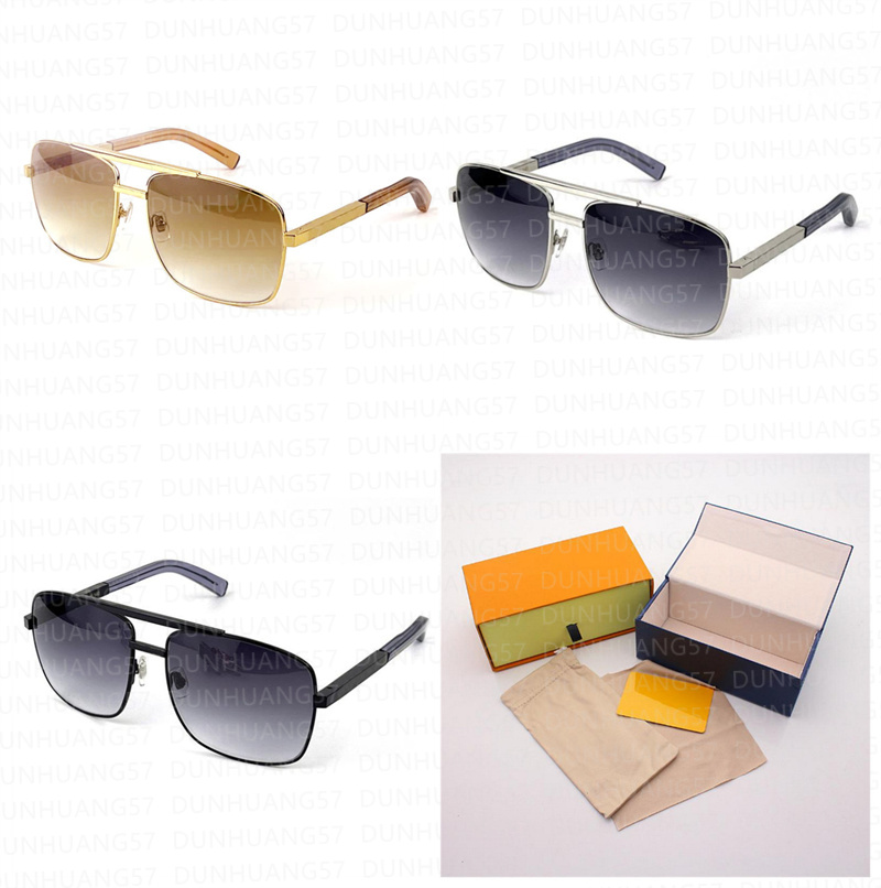 

Designer Men's Sunglasses Fashion Classic Glasses Millionaire Series Luxury Sunglasses Europe and America Mainstream Vogue 3 Colors UV400 Goggles With Box