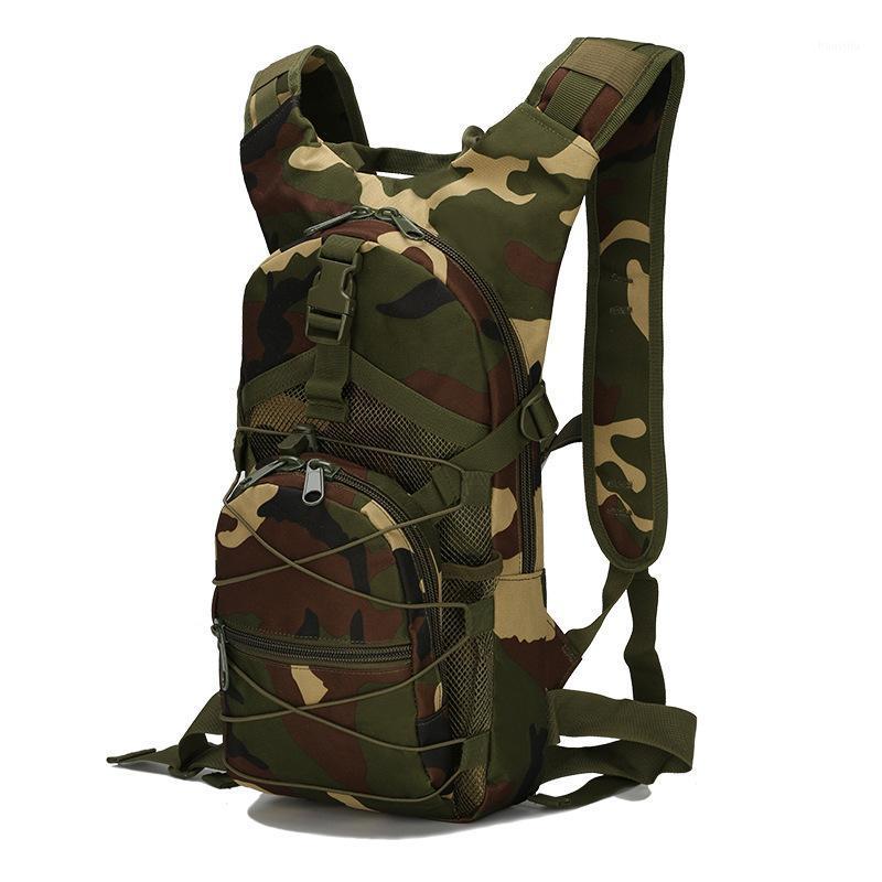 

15L Ultralight Molle Tactical Backpack 800D Oxford Hiking Bicycle Backpack Outdoor Sports Cycling Climbing Bag1, Khaki