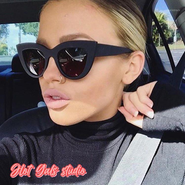 

Sunglasses Gals Vintage Cat's Eye Trend Versatile Street S Women Eyewear Accessories Apparel Gafas De Sol1