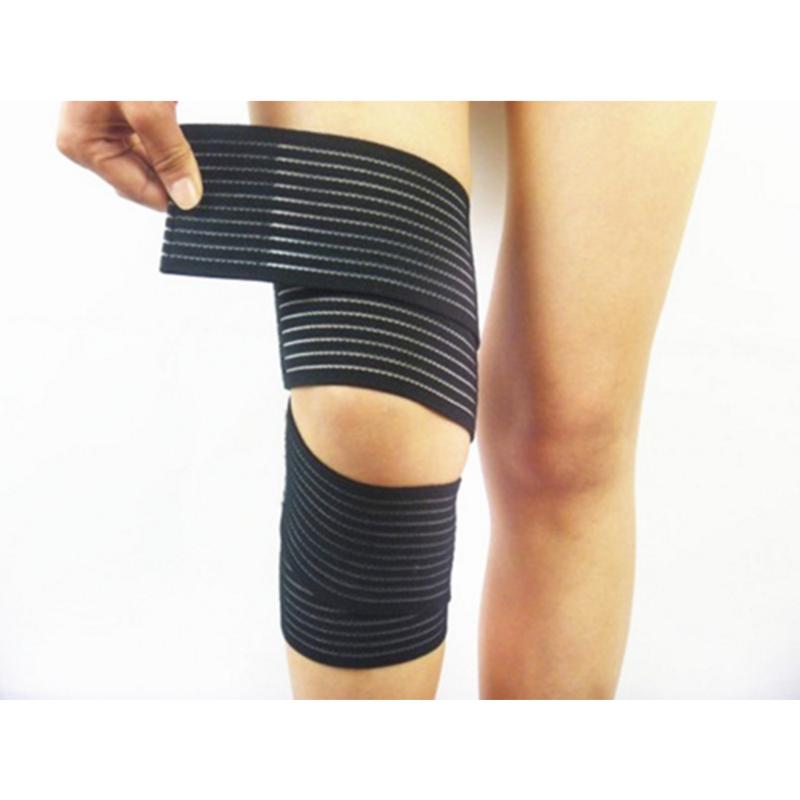 

Fitness Sports Shin Guar Leg Protector Calf Shank Protection Bandage Belt Band Kneepad Men Women Elbow Wrist Thigh Calf Support, Black
