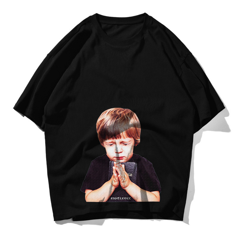 

2021 New Street Style of Men's Women's Men Short Sleeves, Short-sleeve Shirt 27NM, Orange