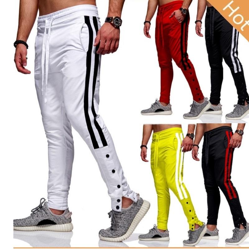 

ZOGAA Spring Autumn Men' Trousers Sweatpants Harem Trousers Tie-pants Fashion Streetwear Hot Sale Chic Leisure Simple All-match, Red