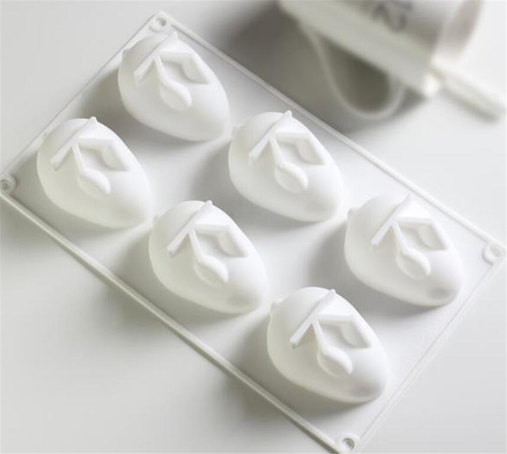

New Home 3D Creative Food Grade Easter Silicone Rabbit Ice Cream Mold Mousse Cake Chocolate baking utensils