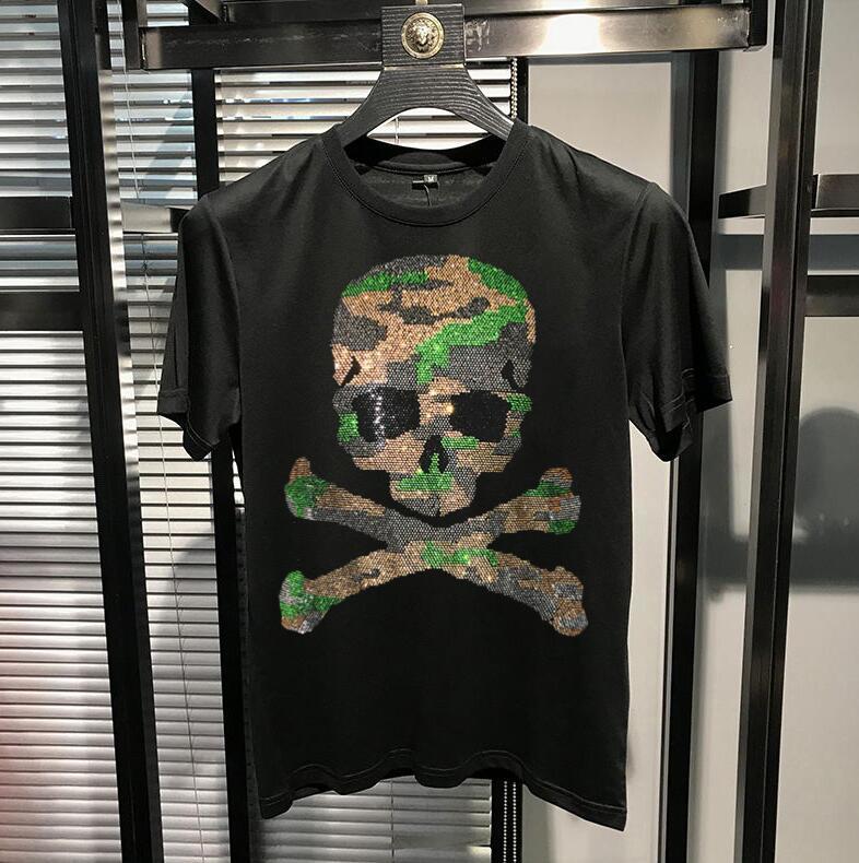 

T-shirts 2021 Will See European for Man Streetwear Hip Hop M4u3, Black.