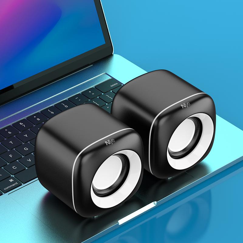 

Mini Computer Speaker Wired USB Subwoofer Speakers 4D Stereo Surround Loudspeaker For PC Laptop Desktop Not Bluetooth Soundbar