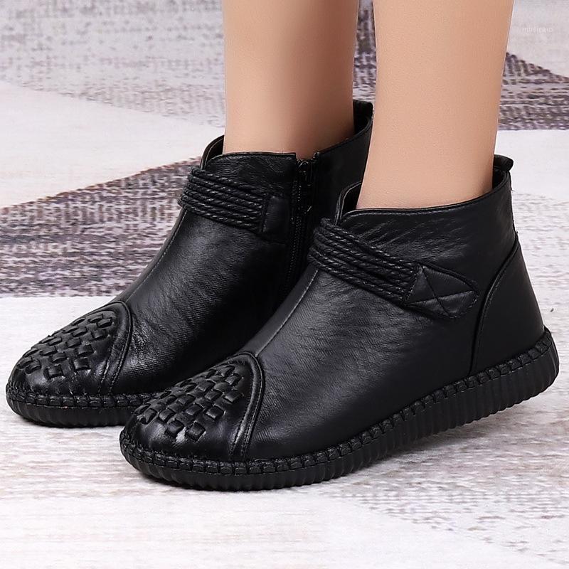 

Women's Shoes Boots Female Winter 2020 Increase Female Shoes Comfortable Warm Women Boots New Arrival1, Black