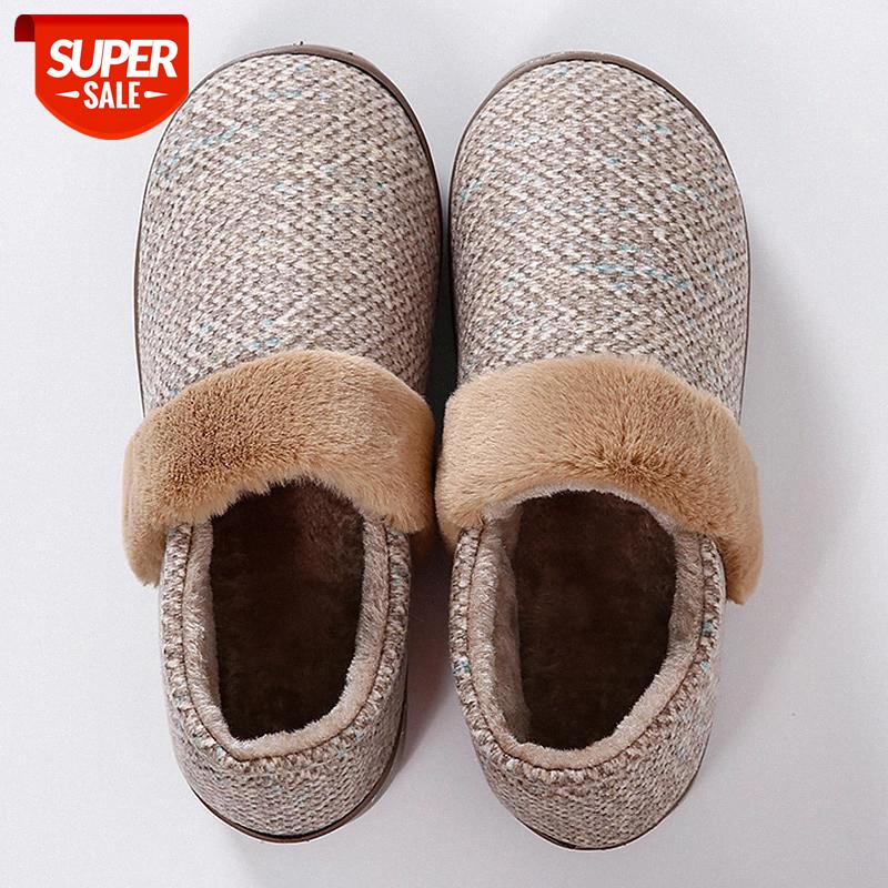 

Women's Shoes Winter TPR Shallow Cotton Fabric Warm Fur Slippers For Girls Walking Short Plush Indoor Slippers Woman Hot Sale #vt3B, Beige