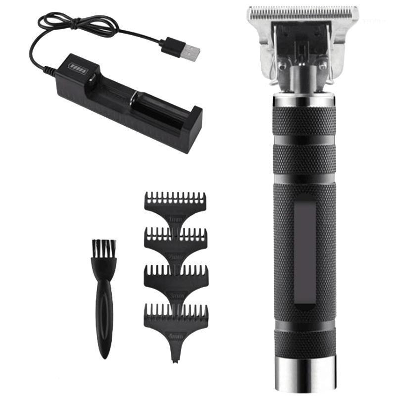 

Hot TOD-T-Outliner Skeleton Cordless Trimmer Hair Clipper Machine No Oil Black + Silver1