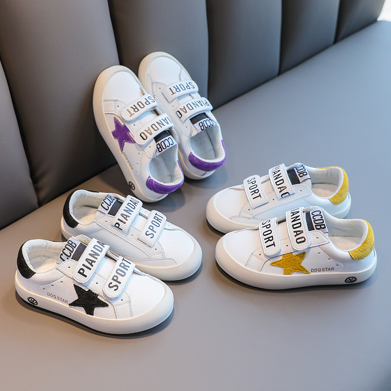 

Children's Casual Shoes Spring Autumn New Star Sneakers Small Dirty Shoes Boys Breathable Children Sports Shoes Girl Sneakers LJ201203, Pink