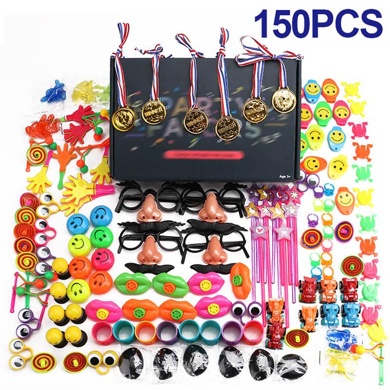 

150/120/100 pcs Birthday Pinata Fillers Small Bulk Toys Party Gift Favors Kids Puzzle Toy Event Party Game Giveaways Prizes