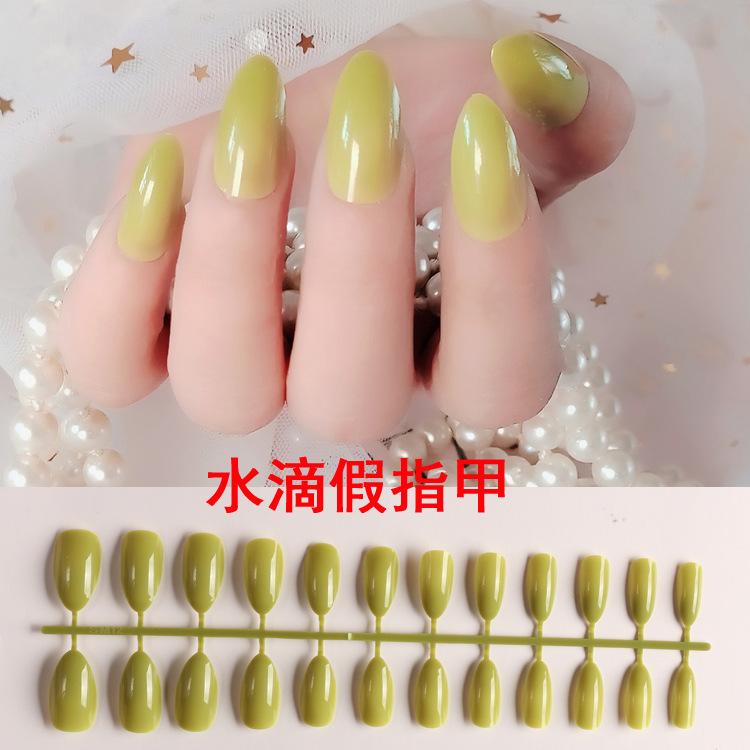 

Nail Finished Nail Beauty Online Influencer Can Wear Beauty Bean Paste Waterproof Nails Patch, 25