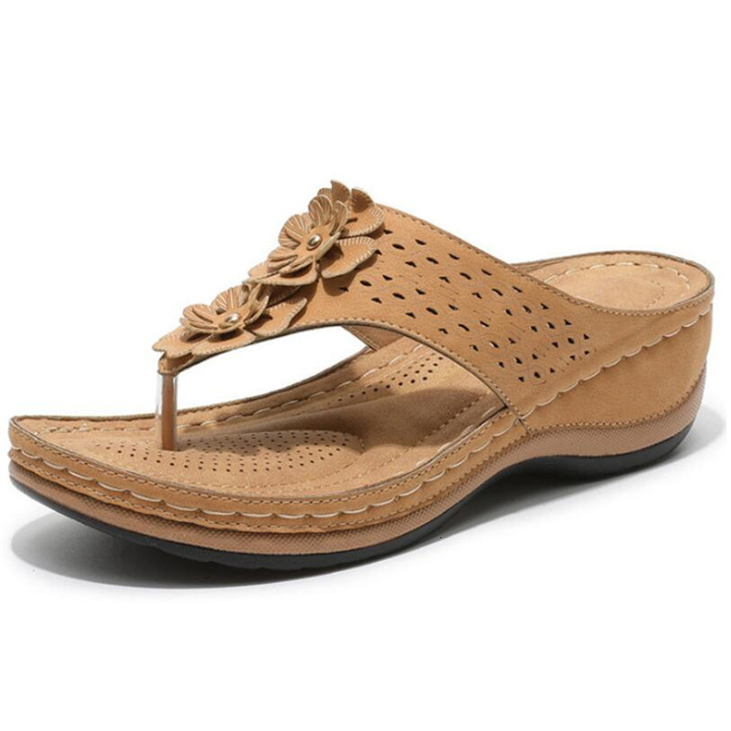 

2021 New Female Sandals Light Flip Flops Wedge Slippers Big Fashion Women's Shoes Tu9b, 8812-03