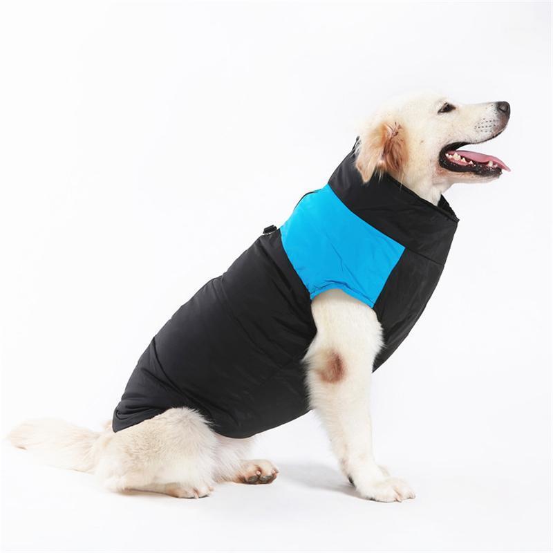 

Big Dog Clothes Winter Warm Pet Vest Jacket Waterproof Dog Coat Clothes For Small Medium and Large Clothing1, Green