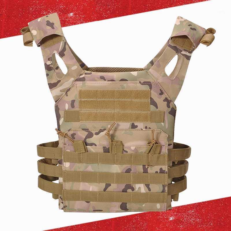 

Tactical Vest For Molle Combat Assault Plate Carrier Tactical Vest CS Outdoor Clothing Hunting Fishing1, Black