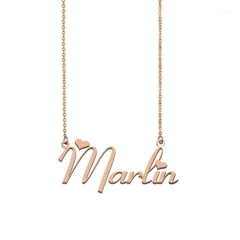 

Marlin Name Necklace , Custom Name Necklace for Women Girls Best Friends Birthday Wedding Christmas Mother Days Gift1