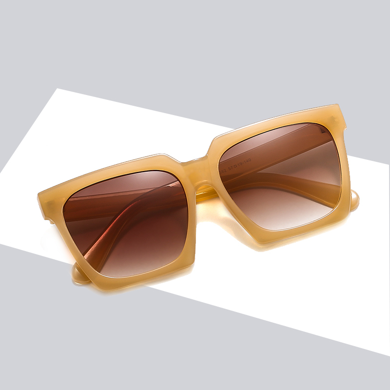 

Hot Sale Rectangular PC+AC Material Unisex Fashion Casual Sun Glasses Sunglasses