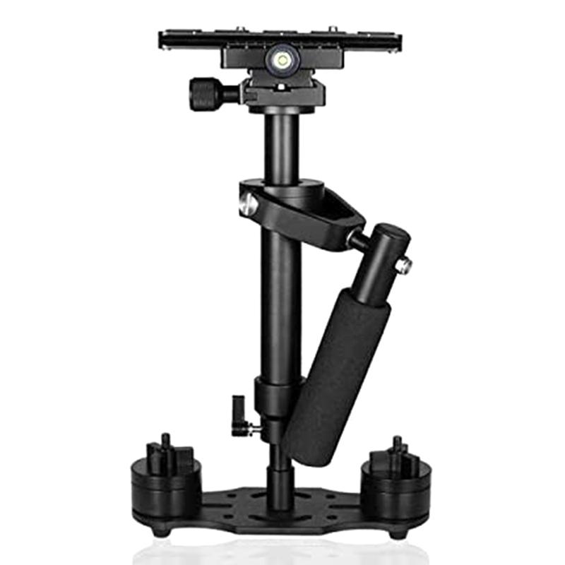 

Hot-S40 Handle Stabilizer Photography Video Aluminum Alloy Handheld Stabilizer Steadycam DSLR Steadicam DSLR Camcorder