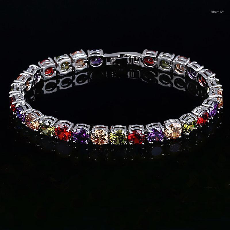 

11.11 Sale Zirconia Tennis Bracelet for Women Wedding Jewelery with Round CZ Stone High Quality Fashion Jewellery Bijoux Gift1