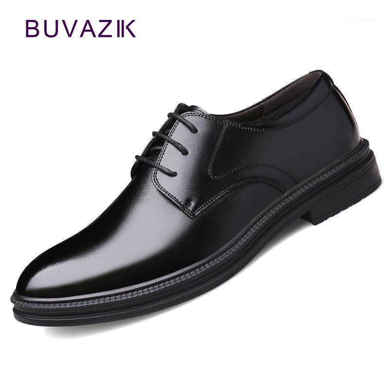 

New 2020 Men Dress Shoes Big Size Man Business Shoes Genuine Leather Oxford for Men Lace-up Casual Chaussure Homme1, Black1