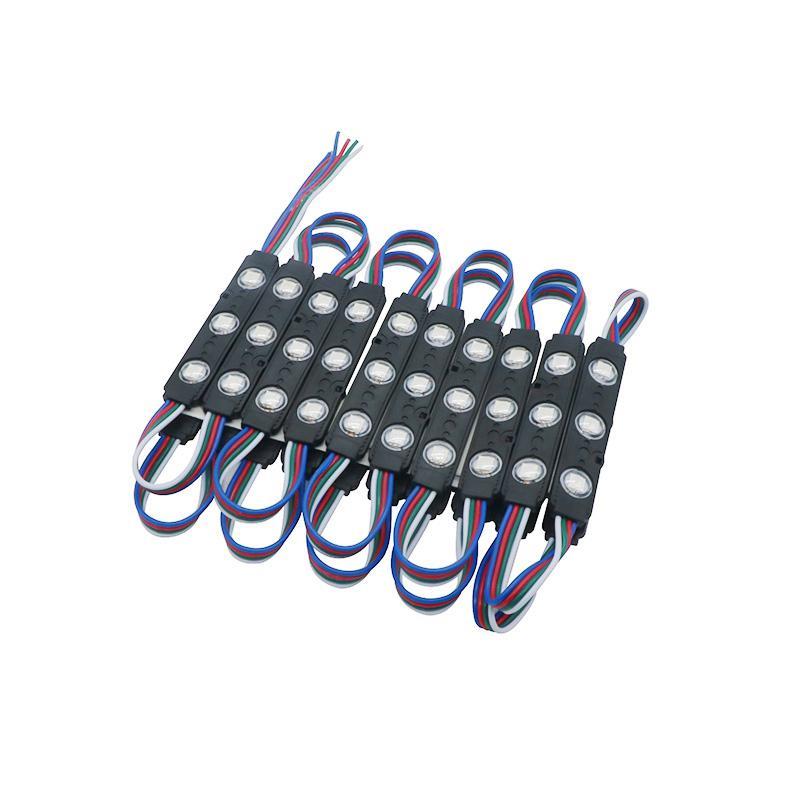 

LED Module Black Shell 12V 5050 SMD 3led Waterproof RGB LED Modules Sign Backlights lighting 2 Years Warranty
